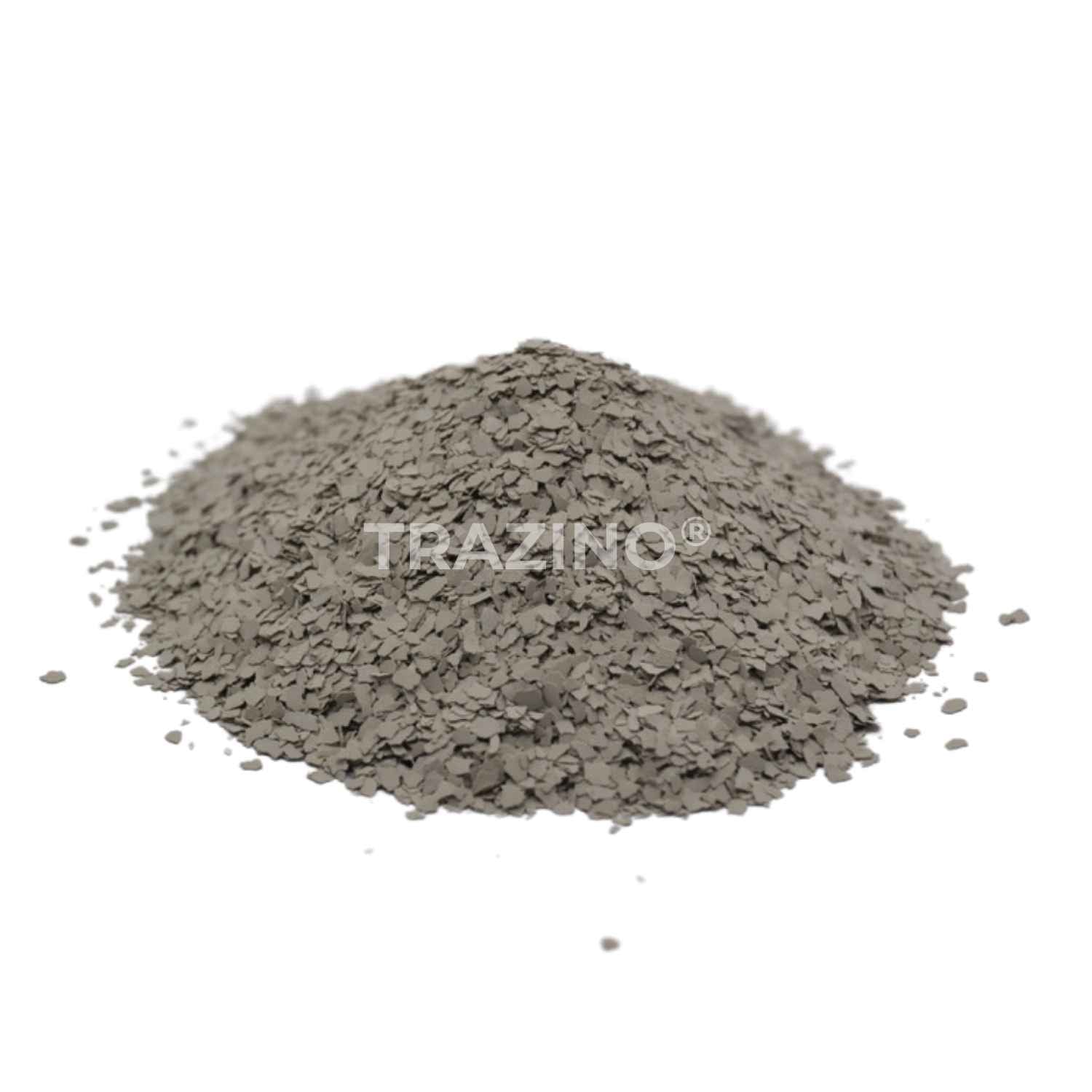 Trazino® Farbchips in Kieselgrau zum Einstreuen für Beschichtungen Trazino® Farbchips in Kieselgrau zum Einstreuen für Beschichtungen
